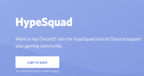 Discord HypeSquad promotion