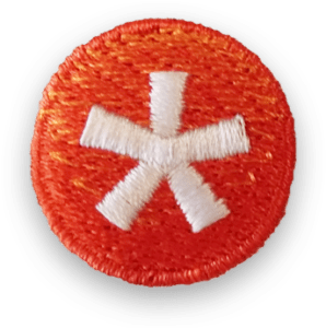 teamsnap-sew TeamSnap logo button with embroidery