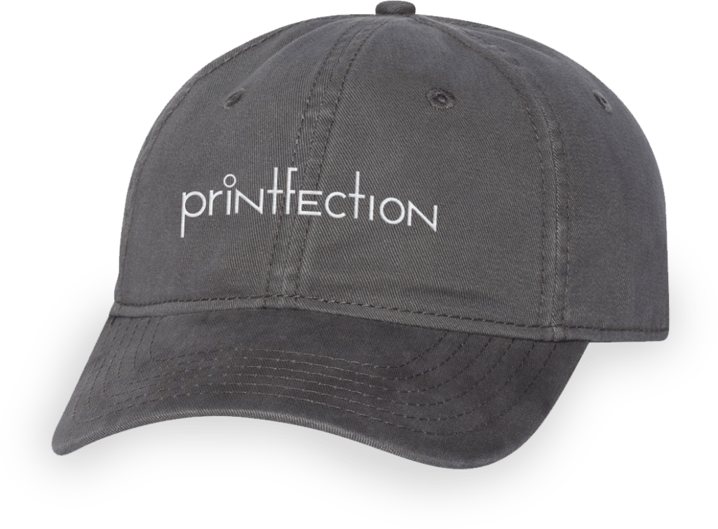 hat with printed logo, a classic summer swag idea
