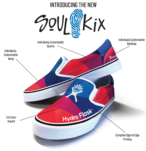 custom shoes with branding