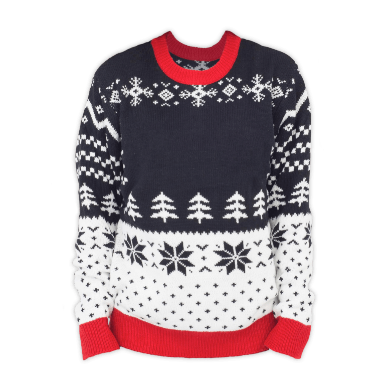 ugly sweater, one of the more festive unique swag ideas