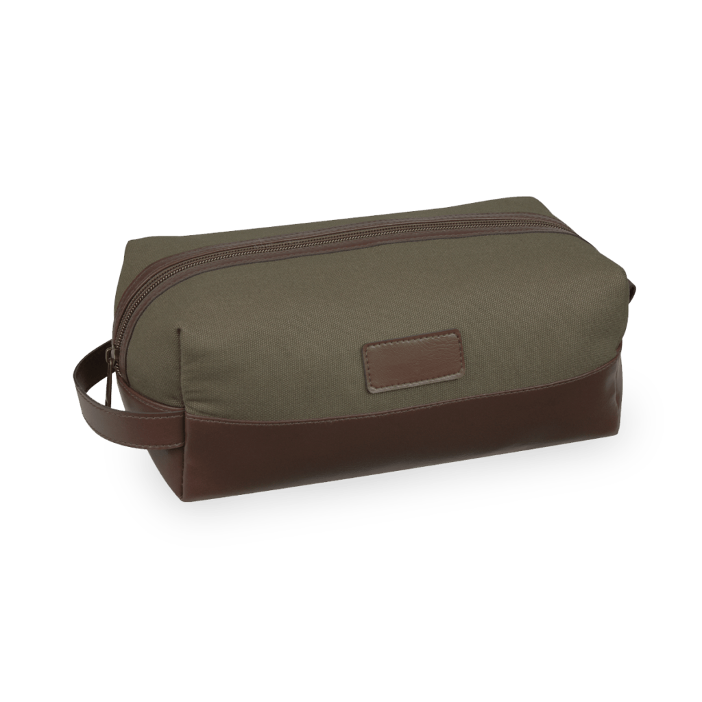 canvas dopp kit, a rugged promotional products trend item