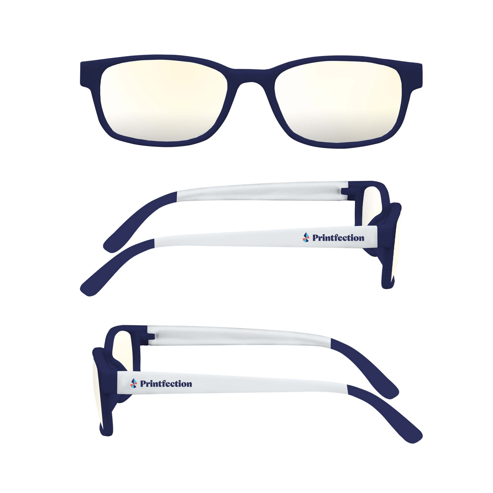 branded blue light glasses