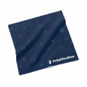 Custom Dye-Sublimated 6" x 7" Microfiber Cloth
