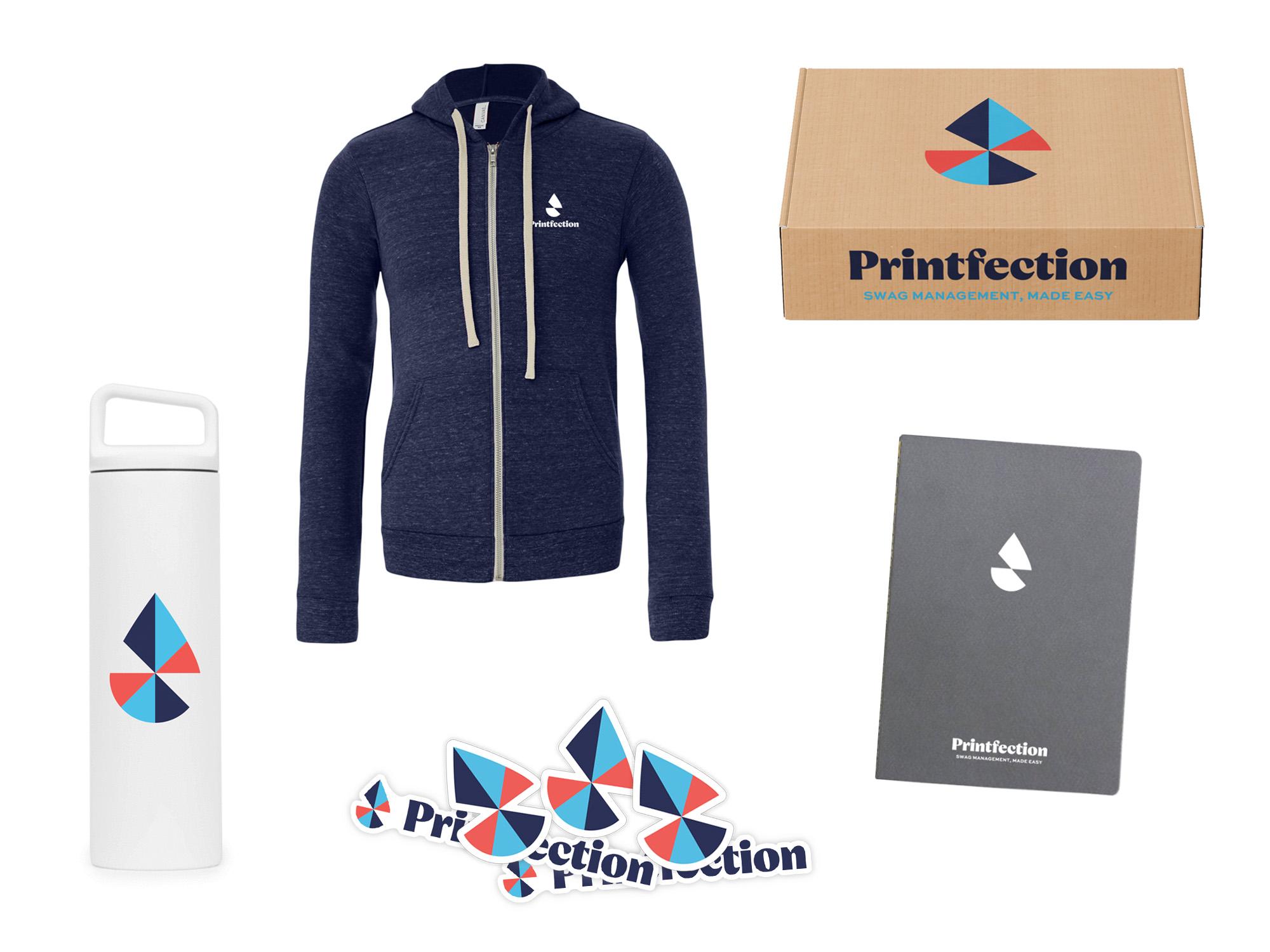 Printfection's employee welcome kit