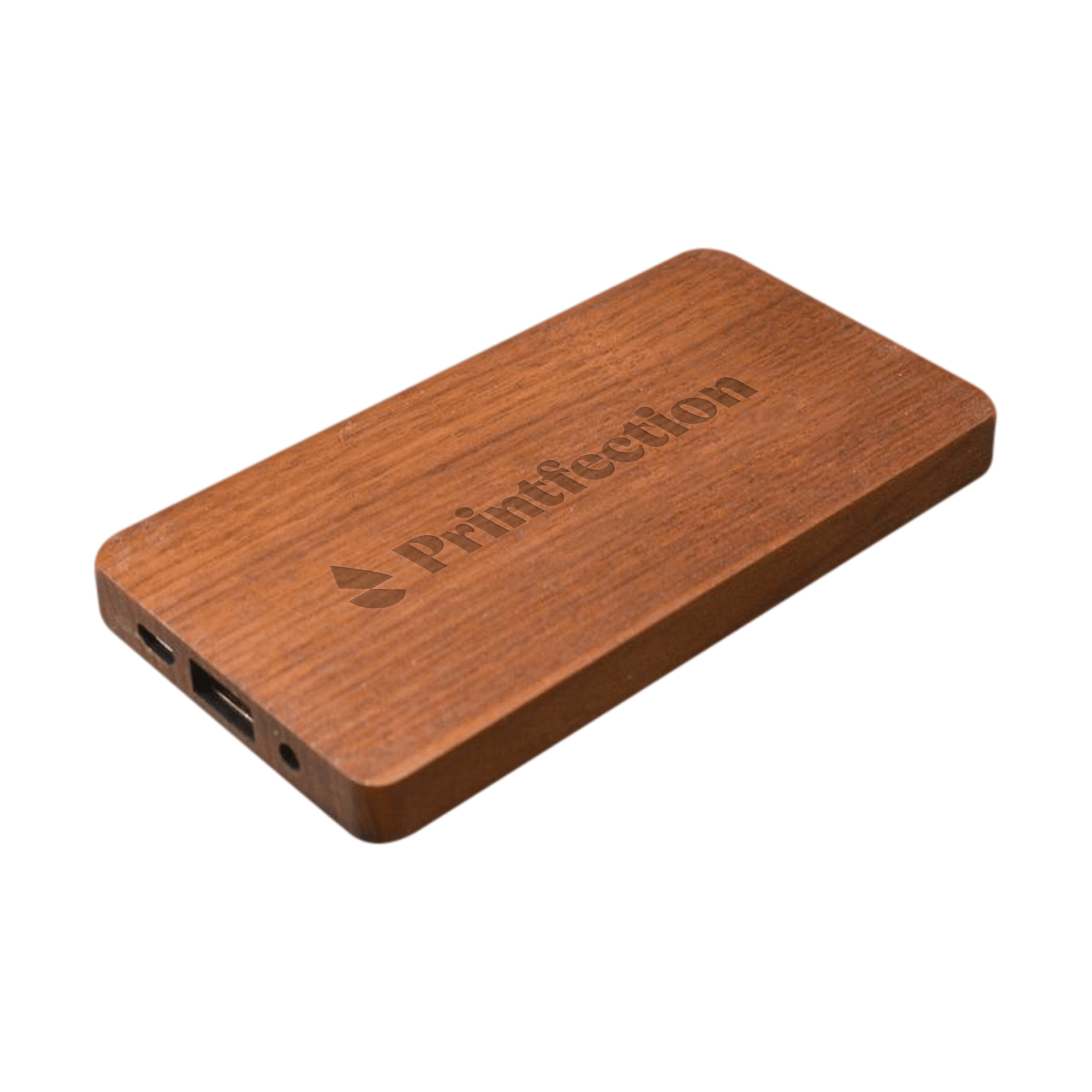 beautiful wooden power bank