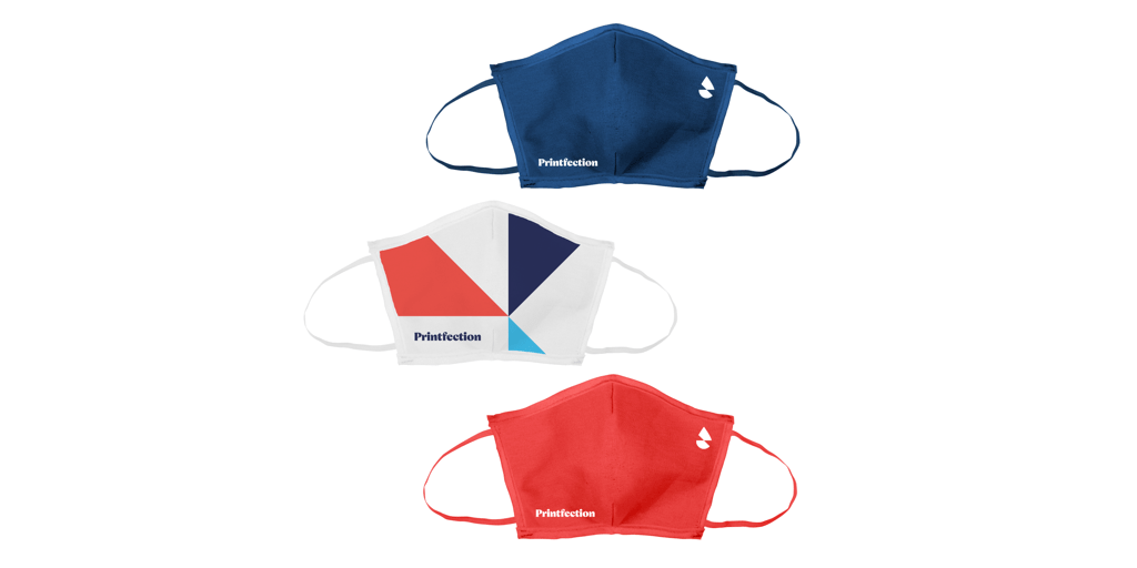 Custom branded face masks custom face masks with logo and color imprints