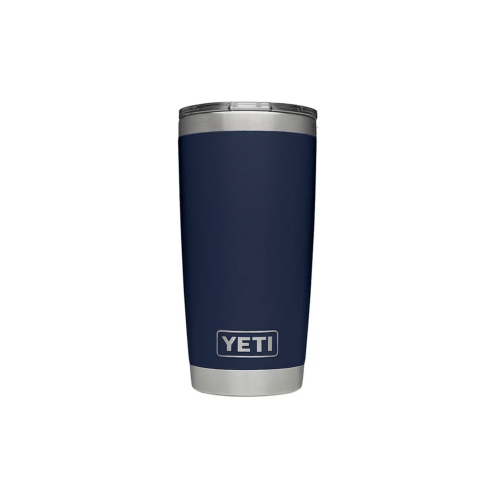 Yeti tumbler, a popular drinkware item for virtual merch giveaways