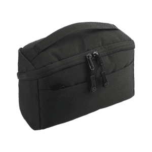 Company swag ideas black pouch